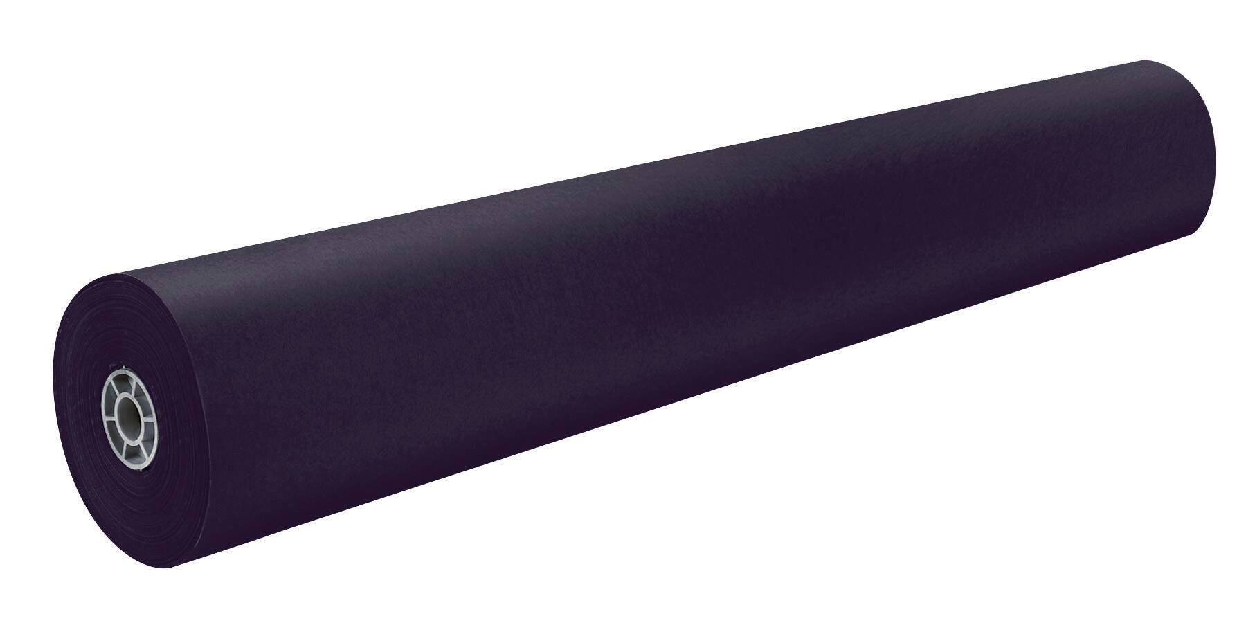 Rainbow Kraft Duo-Finish Kraft Paper Roll, 40 lb, 36 Inches x 1000 Feet, Black 027282