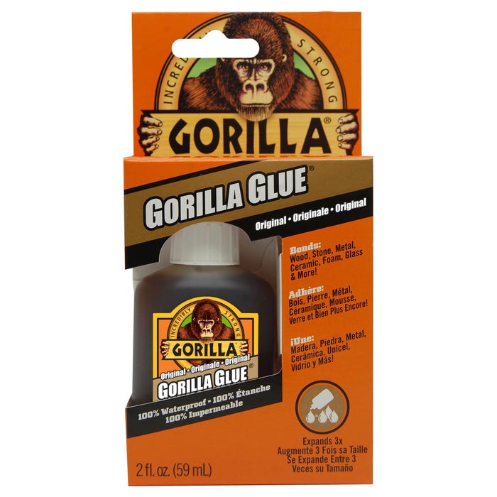Gorilla Glue Original Glue, 2 Ounces, Brown