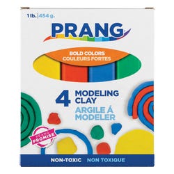 Prang Non-Toxic Modeling Clay, Assorted Colors, 1 Pound