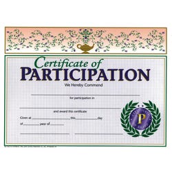 Award Certificates, Item Number 357057