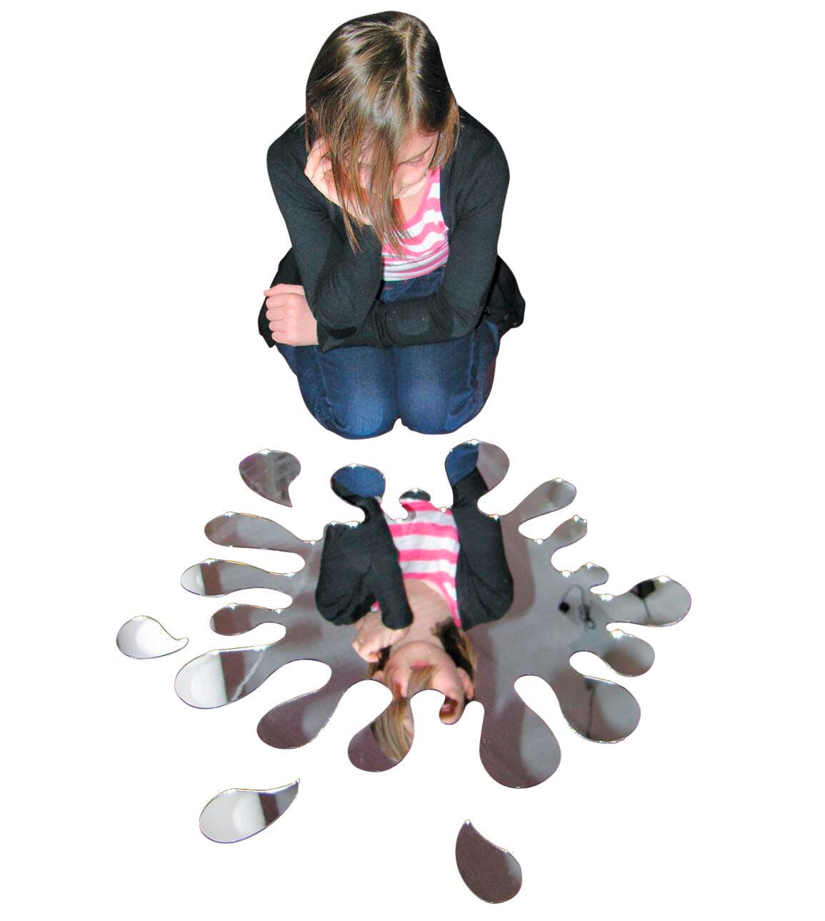 Snoezelen Acrylic Splash Mirror, 23-3/5 x 23-4/5 Inches 20511