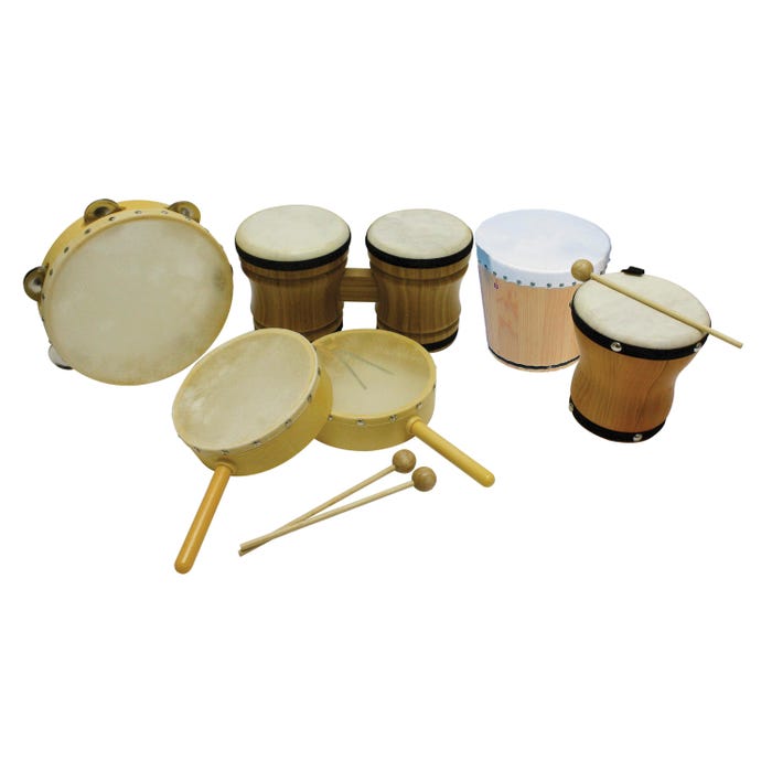 Rhythm Band Drums Instrument Kit