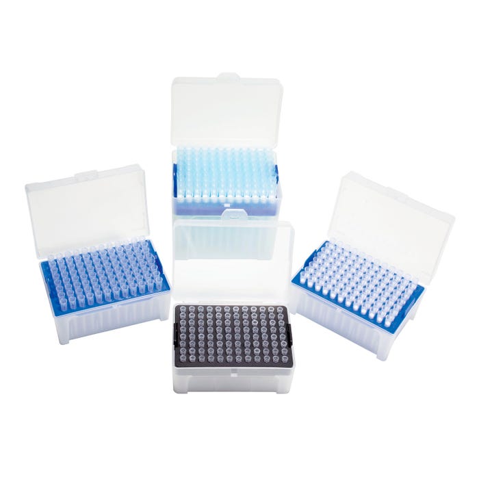 United Scientific Universal Pipette Tips With Filter, Racked, Sterile, 10 Milliliters