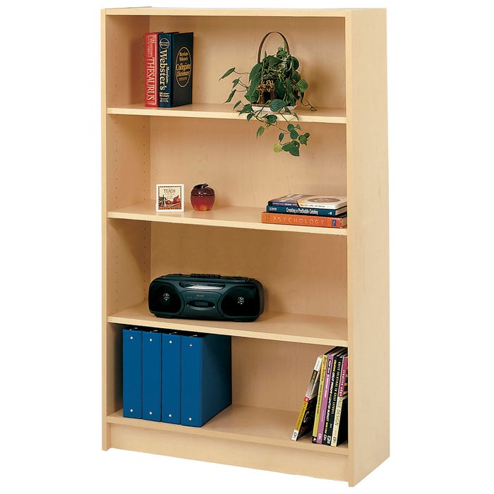 Stevens ID Systems Bookcase, 4 Shelves, 36 x 12 x 59 Inches