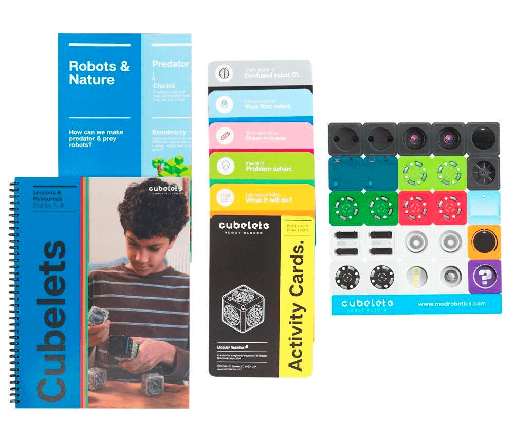 Image for Cubelets Lesson Plan Bundle, LaunchPad Edition, Grades 4 to 6 from School Specialty