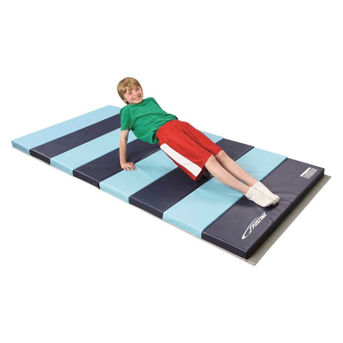 Sportime 2-3/8 Inch Thick Combination Foam Mat, 2 Sided Hook and Loop