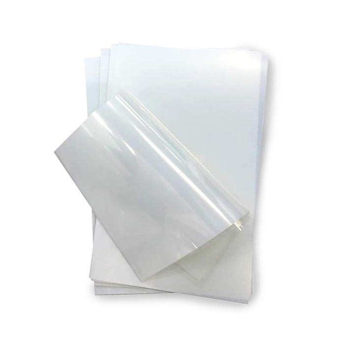 School Smart Inkjet Transparency Film with Sensing Strip, 8-1/2 x 11 Inches, Clear, Pack of 50