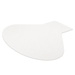 ES Robbins EverLife Workstation Chair Mat for Medium Pile Carpet, 66 x 60 Inches, Clear