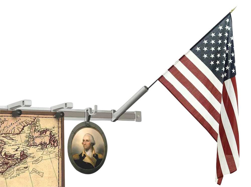 MooreCo Map Rail, 1 x 10 Feet, Ash 661710