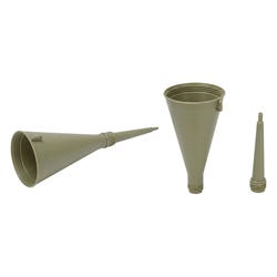 Lisle 3-Way All Purpose Threaded Oil/Transmission Super Funnel Set, Set of 2