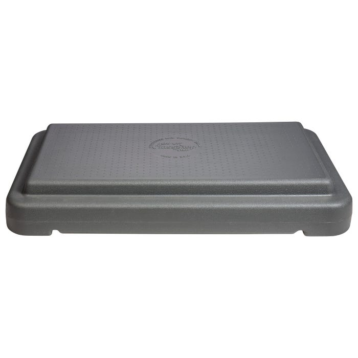 Step Fitness Stackable Steps, 4 Inches, Gray, Set of 10