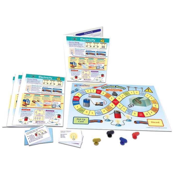 NewPath Learning Electricity Learning Center Game, Grades 6 to 10
