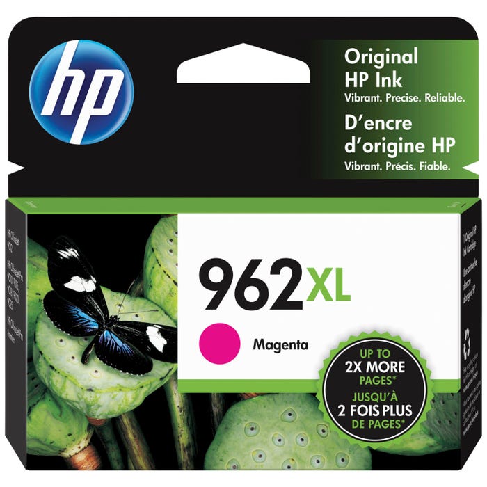 HP 962XL Ink Cartridge, 3JA01AN, Magenta