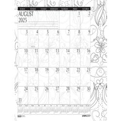House of Doolittle, Recycled, Academic Doodle Desk Pad, August 2025-July 2026, 22 x 17 Inches 2150938