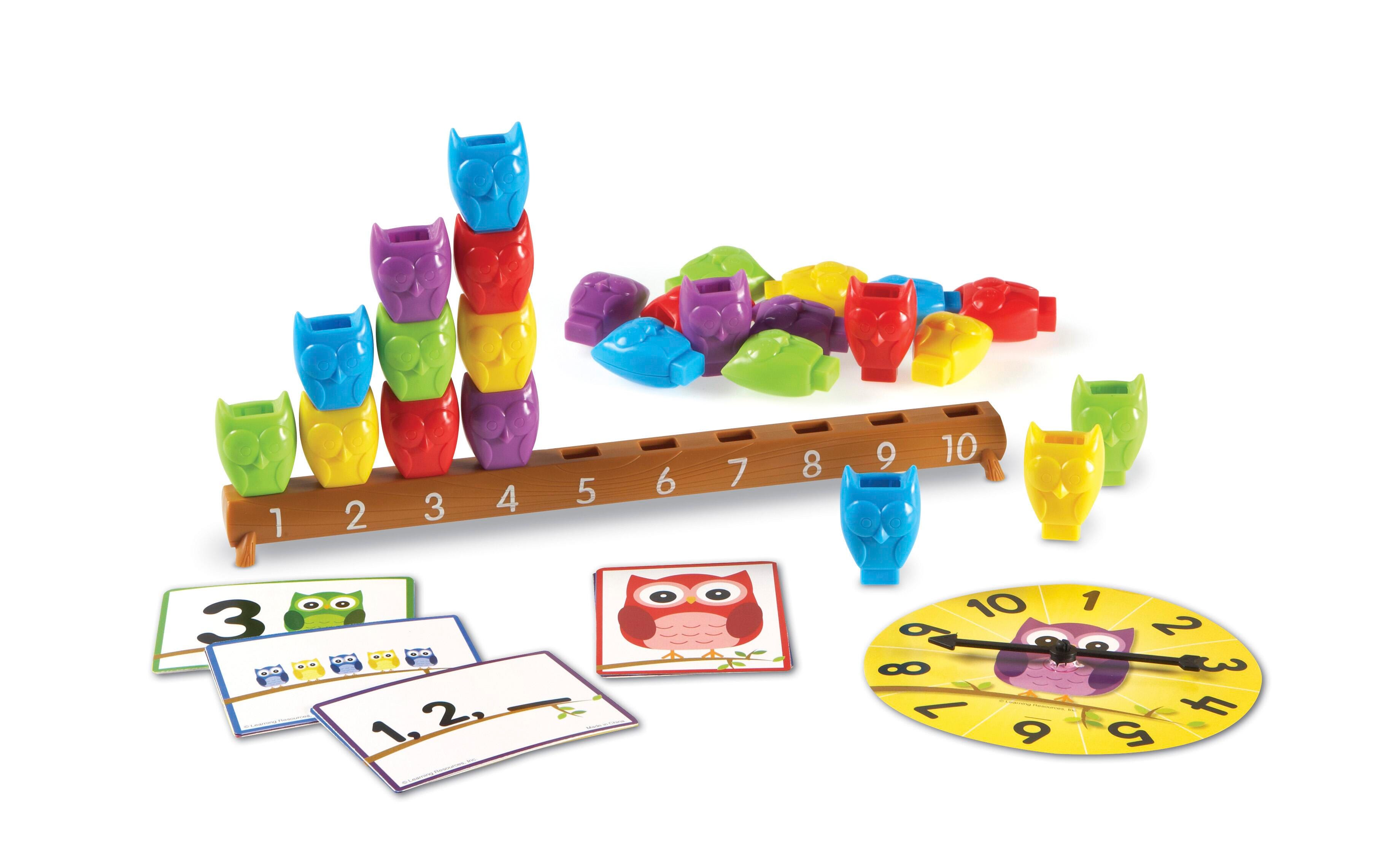 Learning Resources 1-10 Counting Owls Activity Set, 37 Pieces 1533511