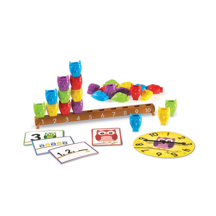 Learning Resources 1-10 Counting Owls Activity Set, 37 Pieces