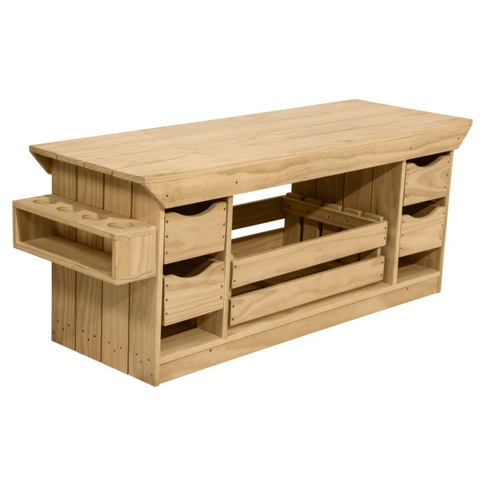 Wood Designs Outdoor Activity Center, 54 x 19-1/4 x 24 Inches