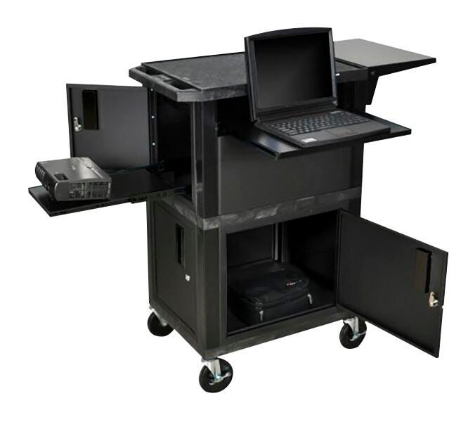 Ultimate Presentation Station with Cabinets, Item Number 1515314