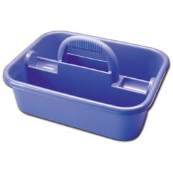 Dynalon Stacking Utility Carrier, 17-5/8 x 12-5/8 x 9-1/4 Inches, Plastic, Blue, Item Number 1016974