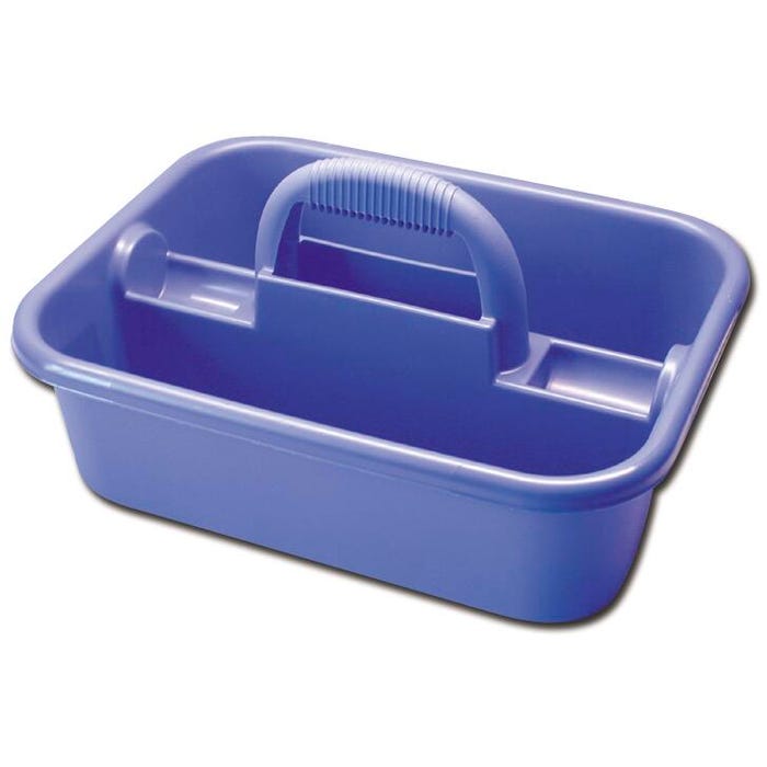 Dynalon Stacking Utility Carrier, 17-5/8 x 12-5/8 x 9-1/4 Inches, Plastic, Blue