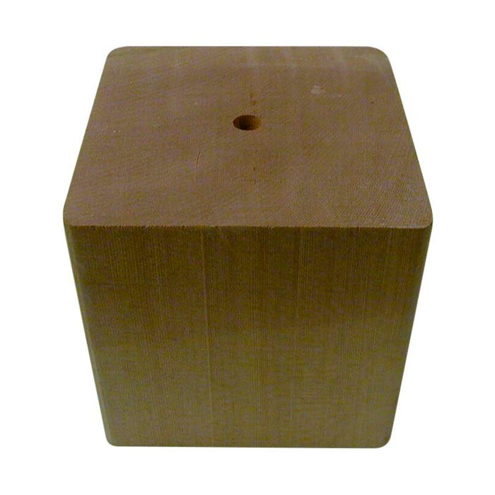FOSS Wind Vane Base, Wood, 4 x 4 x 4 Inch
