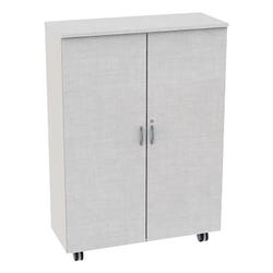 Fleetwood Designer 2.0 Cabinet, 30 Trays Included, 1 Shelf, Locking Door, Magnetic Pegboard Back 4001637