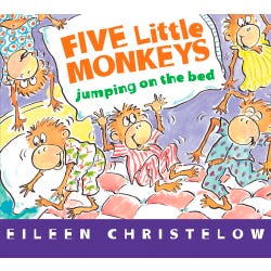 Achieve It! Five Little Monkeys Jumping on the Bed, Board Book, Item Number 2028609