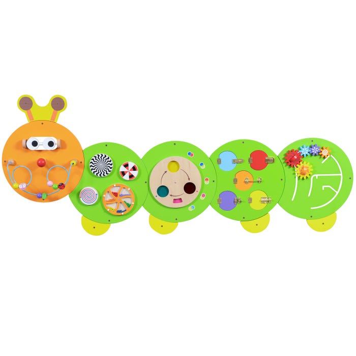 Spark & Wow Caterpillar Activity Wall Panels, Set of 5