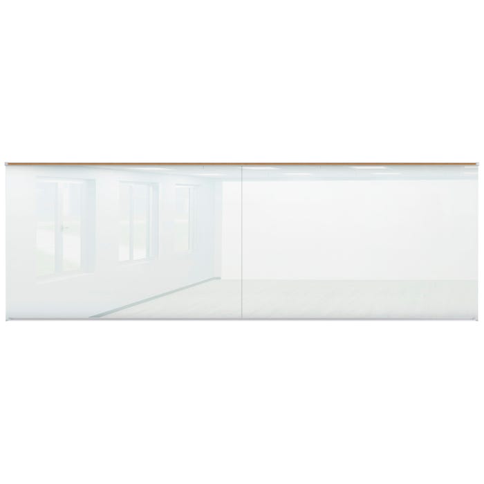 MooreCo Classroom Glass Wall Panel, 4 x 12 Feet