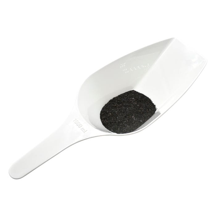 Eisco Labs Sampling/Weighing Scoop, 1000 Milliliter, Plastic, White