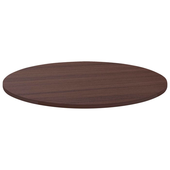 Classroom Select Round Conference Tabletop, 48 Inch Diameter, Espresso