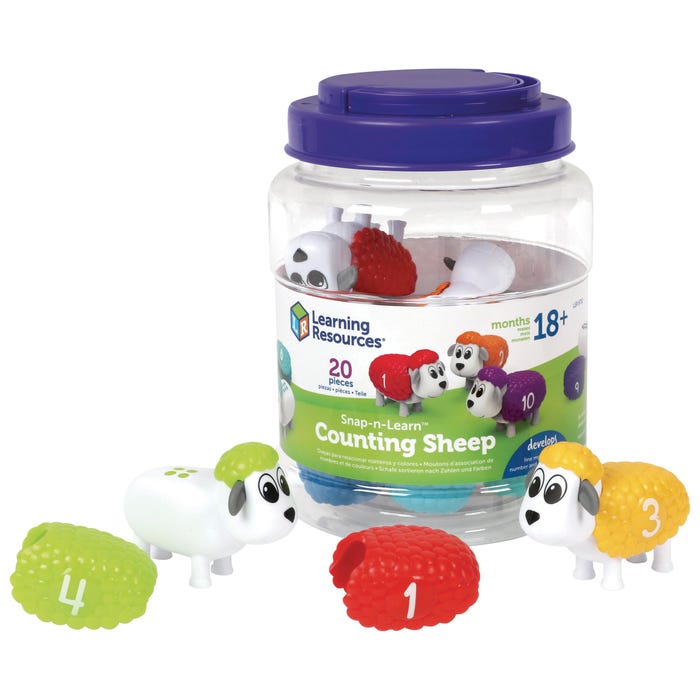 Learning Resources Snap-N-Learn Counting Sheep