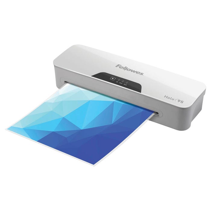 Fellowes Halo 95 Laminator with Pouch Starter Kit