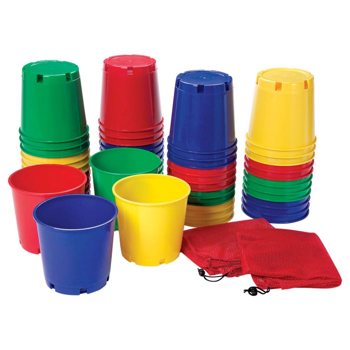 Sportime Multi-Buckets, Assorted Sizes & Colors, Super Set of 36