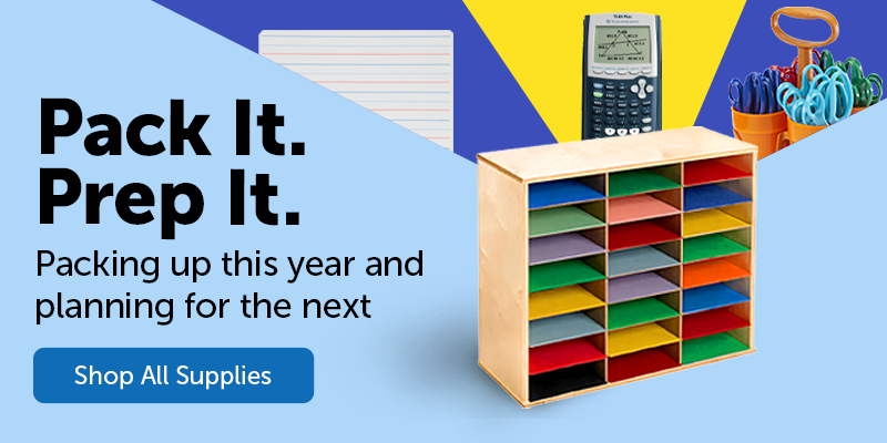 Pack It. Prep It. Packing up this year and planning for the next.