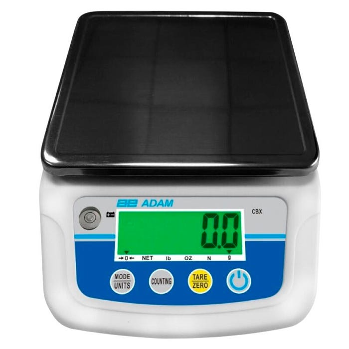 Adam Equipment CBX 3001 Compact Balance, 3000 Gram Capacity, 0.5 Gram Readability
