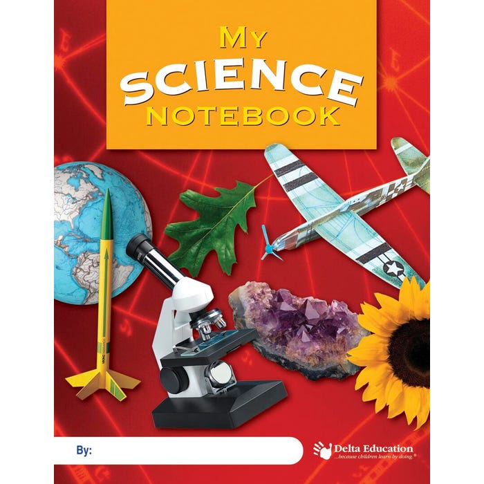 Delta Education My Science Notebook, 64 Pages, Grades 3 to 6
