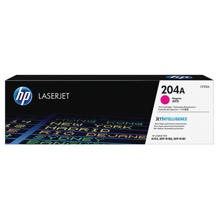 HP 204A Ink Cartridge, CF513A, Magenta