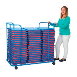 Angeles Universal Rest Mat Cart, 52 x 26 x 54 Inches, Item Number 1599805