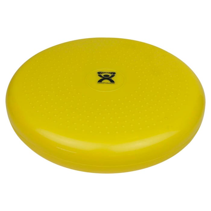 CanDo Inflatable Balance Disc, 14 Inches, Yellow