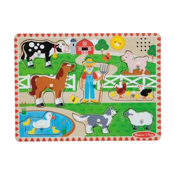 Image for Melissa & Doug Old MacDonald's 8-Piece Farm Song Puzzle from School Specialty
