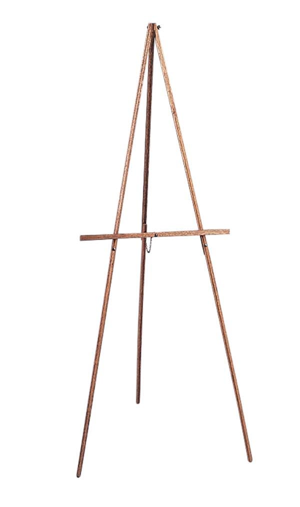 American Easel Full Standing Tripod Easel, 68 Inches, Natural Fir 434069
