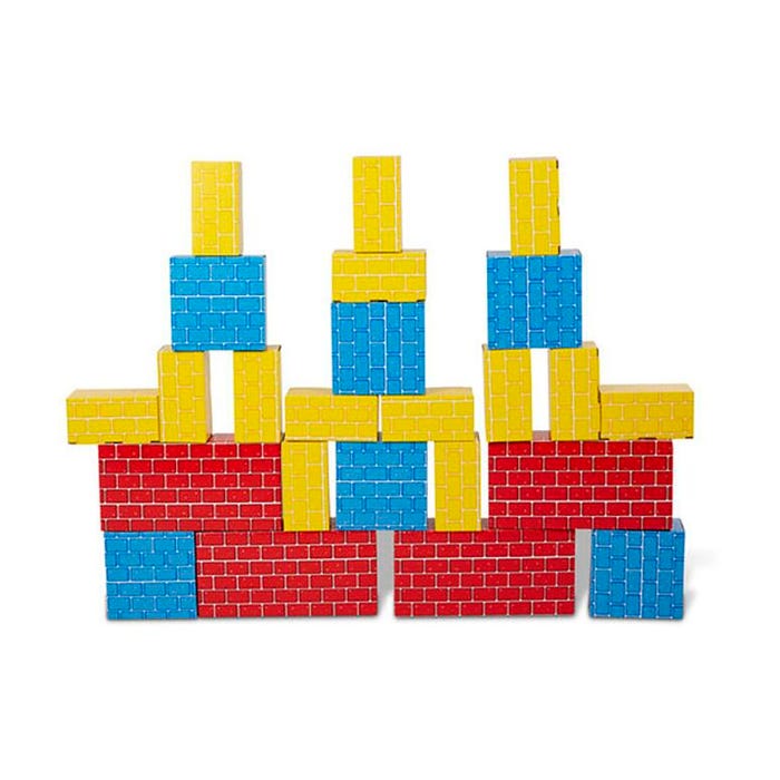 Melissa Doug Jumbo Cardboard Blocks - Main Image
