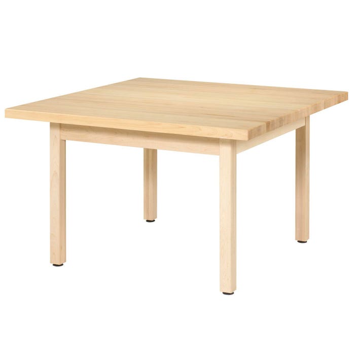 Diversified Woodcrafts 4 Station Square Work Table, 48 x 48 x 30