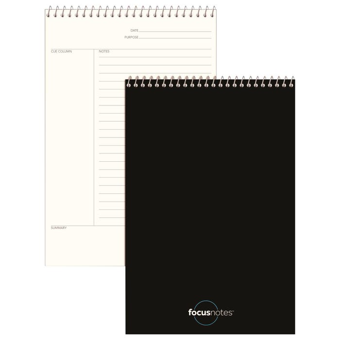 Oxford FocusNotes Steno Notebook, 6 x 9 Inches, 80 Sheets