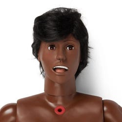 Gaumard Susie Simon Patient Care Simulator with Ostomy, Dark Skin Tone