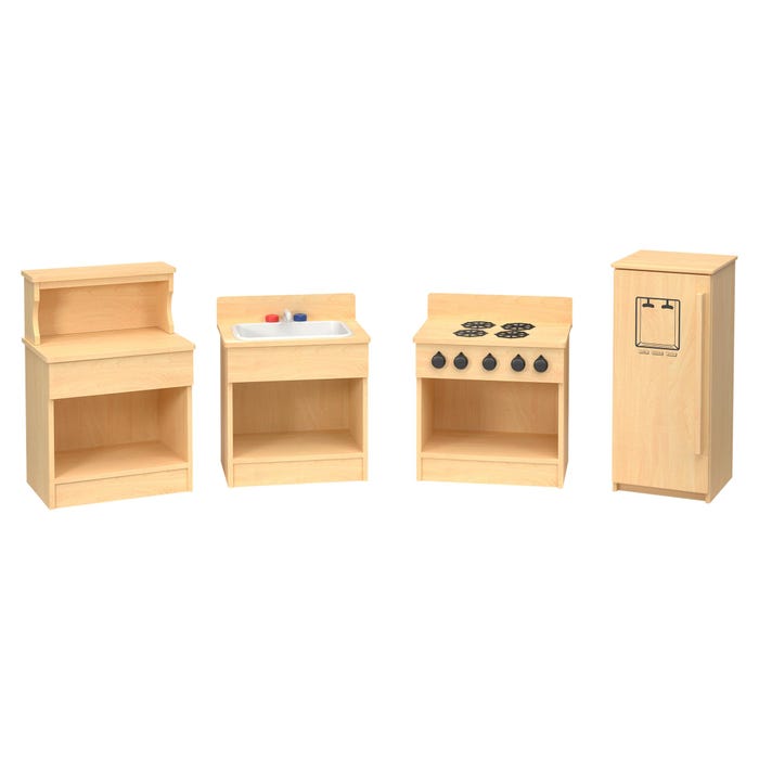 Childcraft Toddler Kitchen, Set of 4