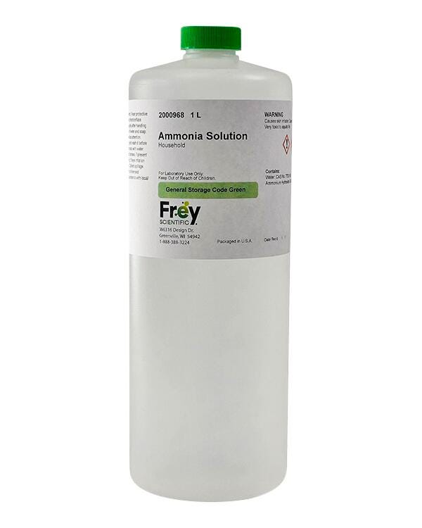 Frey Scientific Household Ammonia, 1L 2000968