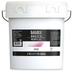 Liquitex Basics Acrylic Gesso, Gallon, White