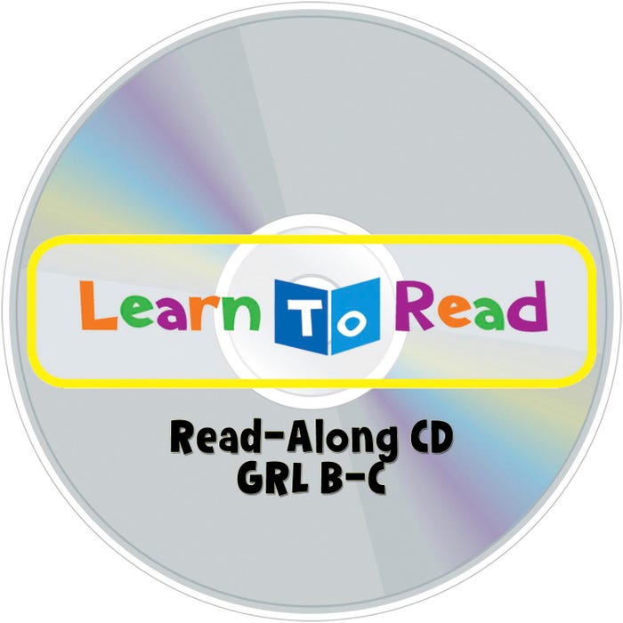 Creative Teaching Press Learn to Read-Along CD, Level B to C, Books Not Included